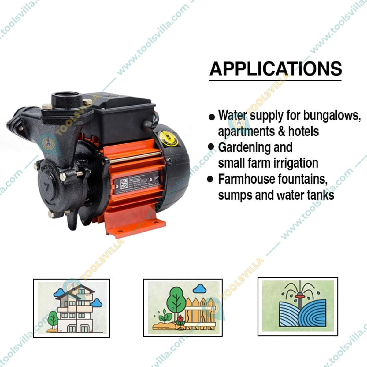 Kirloskar Hp Single Phase Self Priming Monoblock Pump M Max Head X Mm Jalraaj